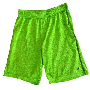 Old Navy Active Boy's Green Athletic Shorts with Drawstring- Size Large